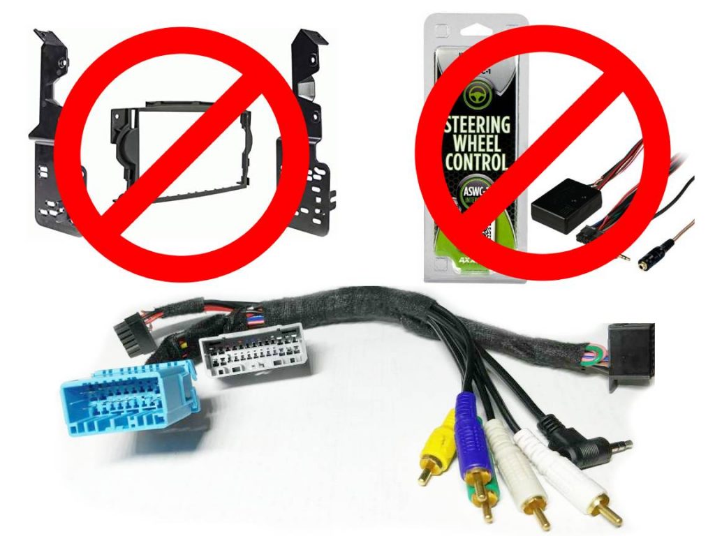 2004 2005 2006 Acura TL Wired Radio Receiver Wiring Harness - Mobile