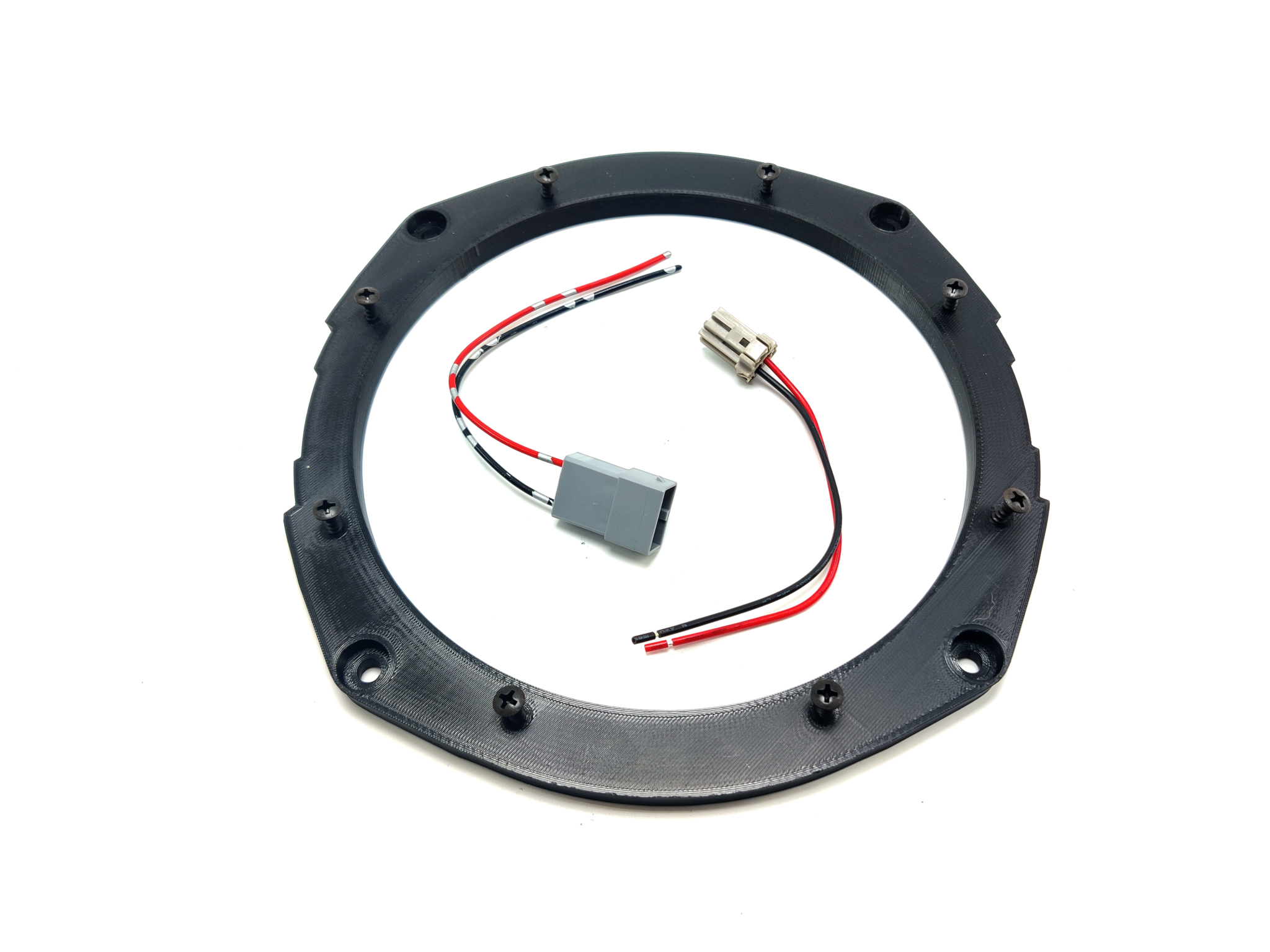 2004 05 06 07 2008 Acura TL 8 Inch Subwoofer Adapter Bracket w/ Speaker