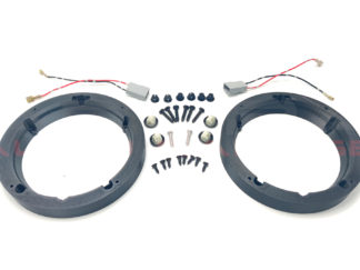 Acura Honda Door Speaker Spacer Adapters w/ Speaker Harnesses