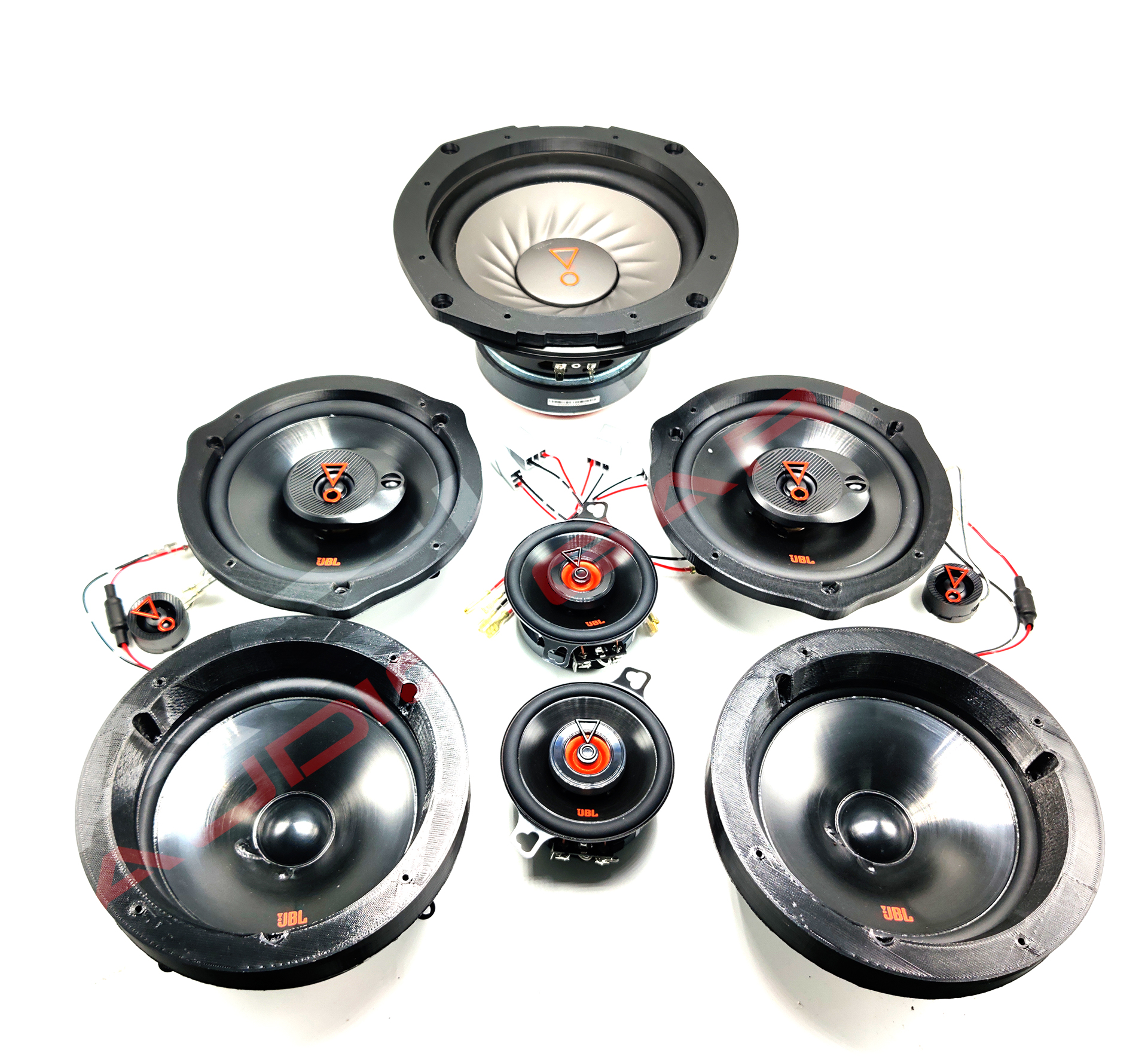 nedbrydes symmetri omfattende 2009 10 11 12 13 14 15 16 17 2018 Acura ILX TL TLX TSX JBL Speaker Upgrade  Set - Mobile Max Car Audio