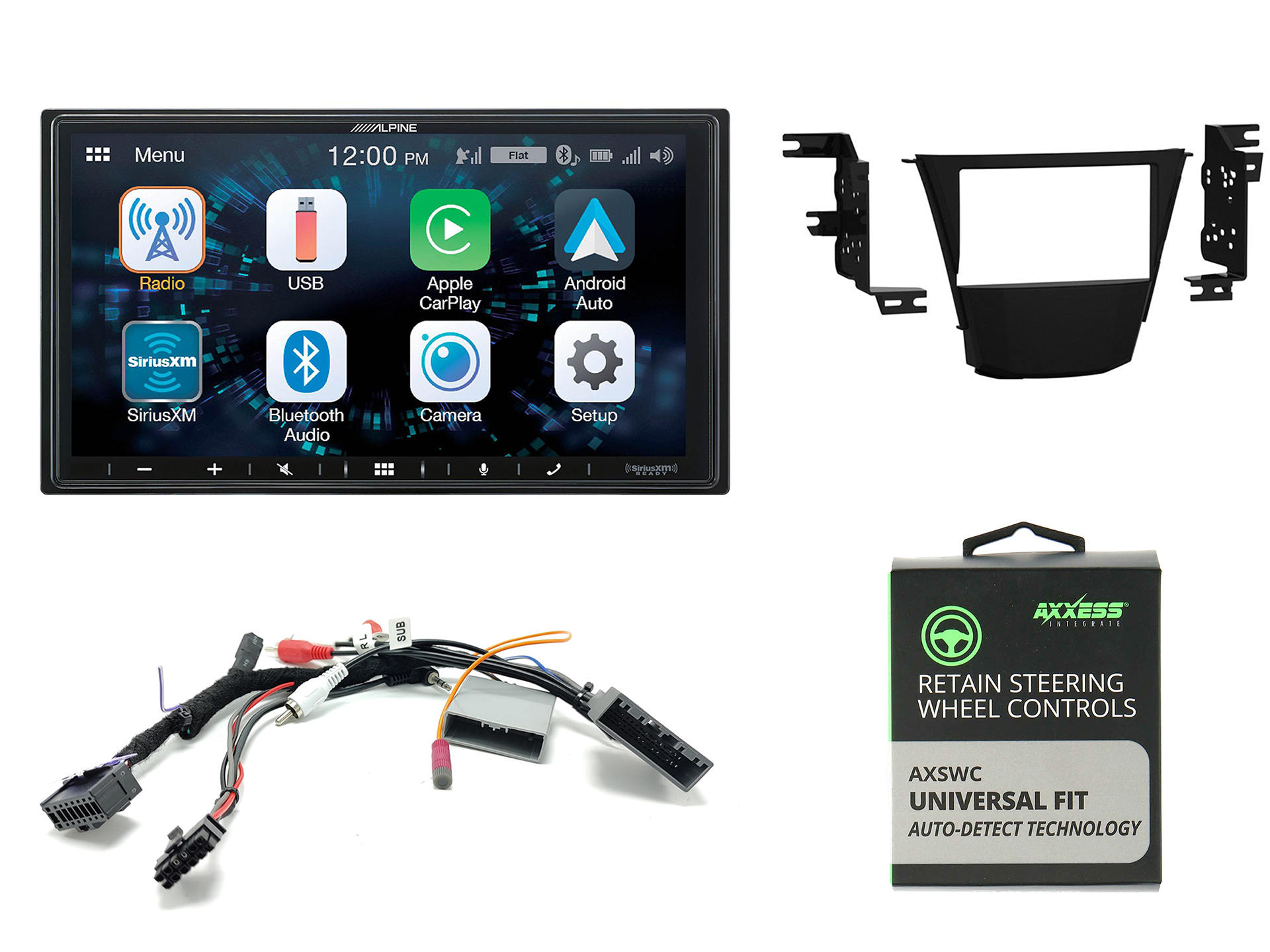 Acura TL MDX TSX Alpine Apple CarPlay Complete Radio Kit
