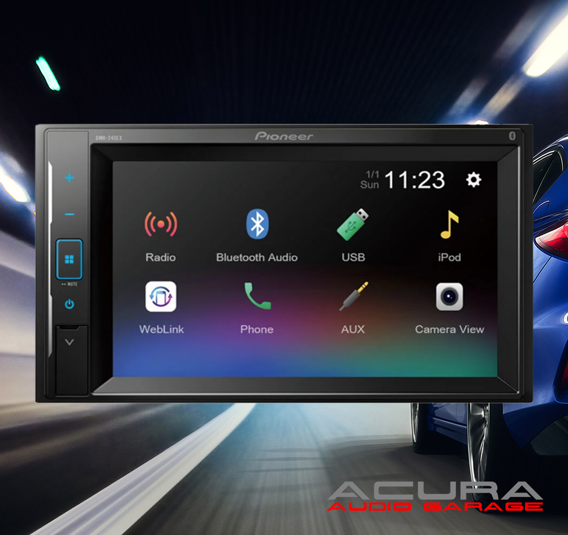 Acura TL MDX TSX Kenwood Apple CarPlay Complete Radio Kit