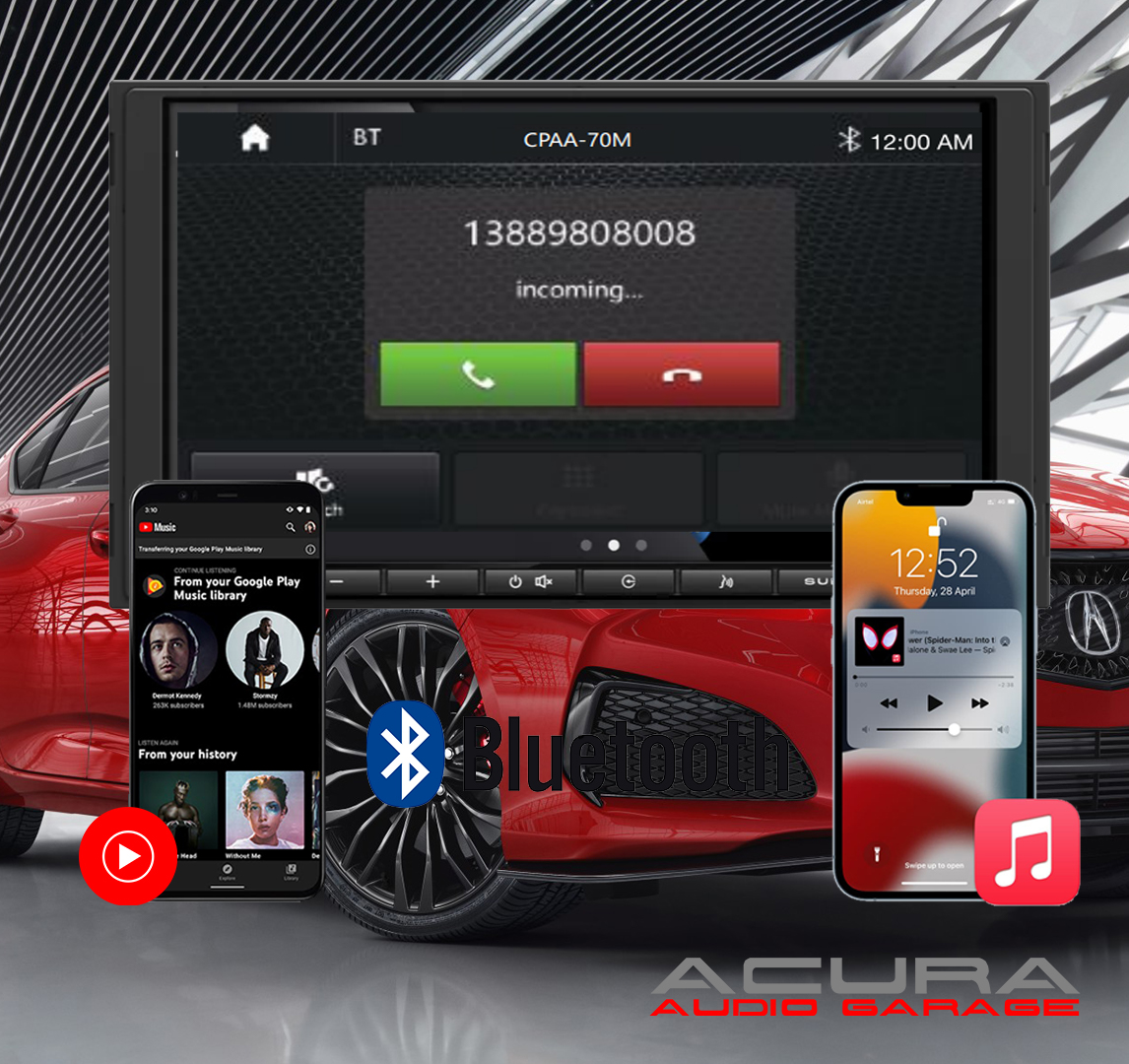 Acura ILX MDX TL TSX JBL Legend Apple CarPlay Radio Kit - Image 4