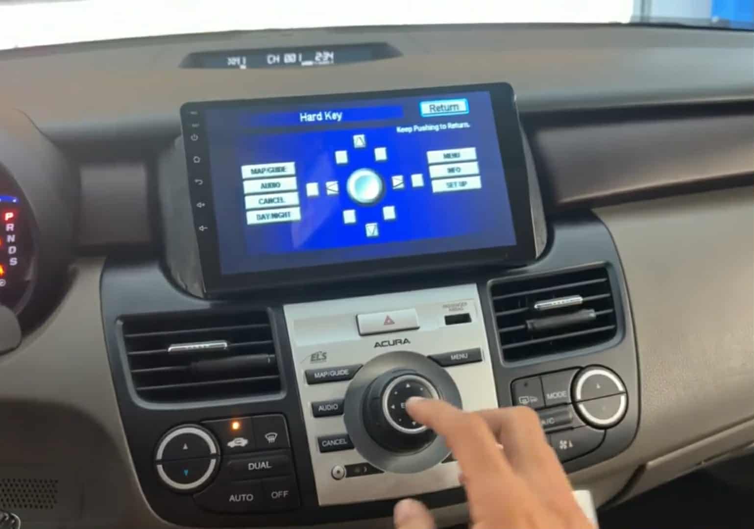 2007 2008 2009 Acura RDX Navigation Display Screen Upgrade