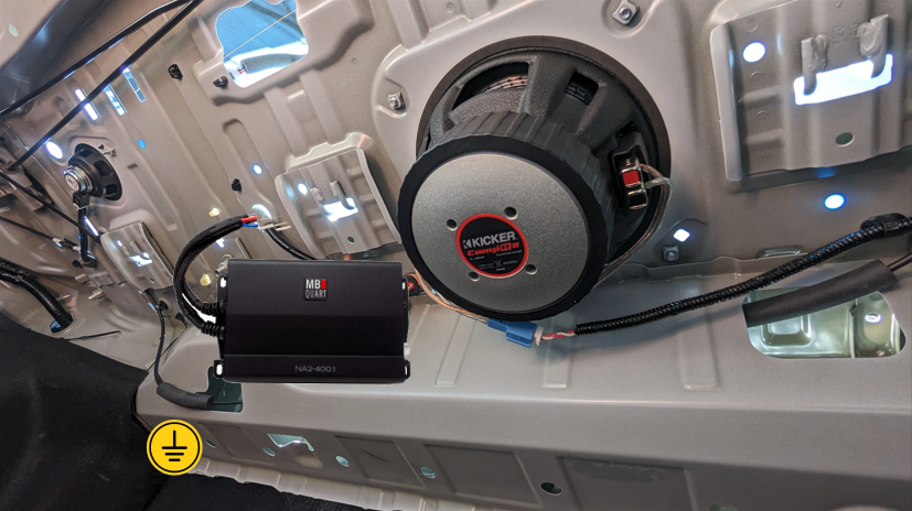 Plug-and-Play Bass Upgrade – Monoblock Subwoofer Amplifier for Acura & Honda Sedans (Excludes SUVs & Wagons) - Image 2